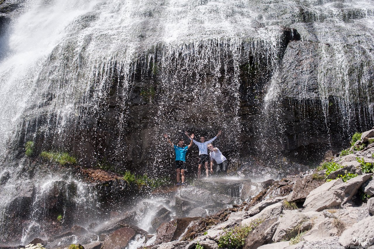Приэльбрусье водопады
